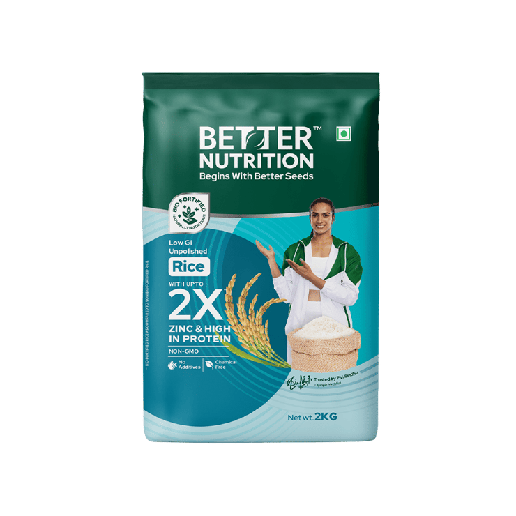 Better Nutrition Low GI Rice ? 2X Nutrition - 2 kg