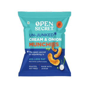 Open Secret Un-Junked Cream & Onion Puff - 75 g