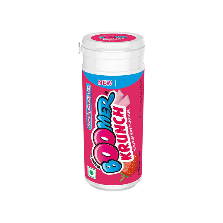 Boomer Krunch Chewing Gum - 28.8 g