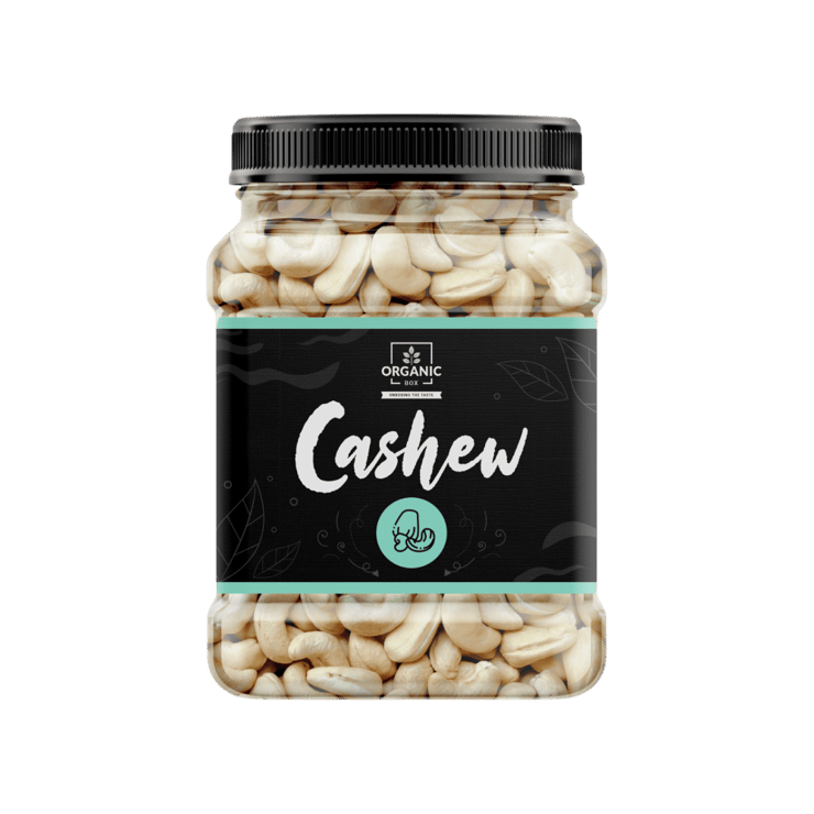 Organic Box Premium Organic Cashews - 500 g