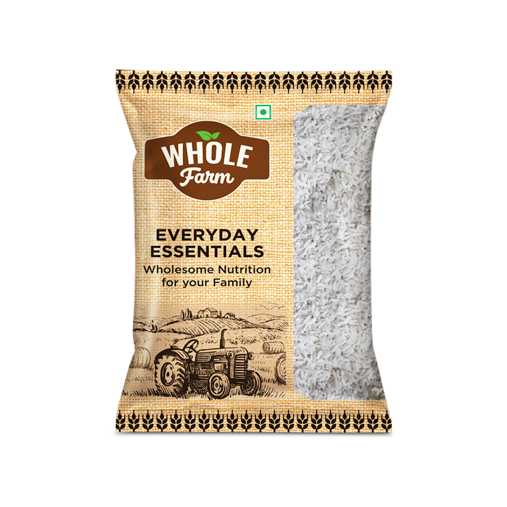 Whole Farm Premium Indrayani Rice (Short Grain) - 1 kg