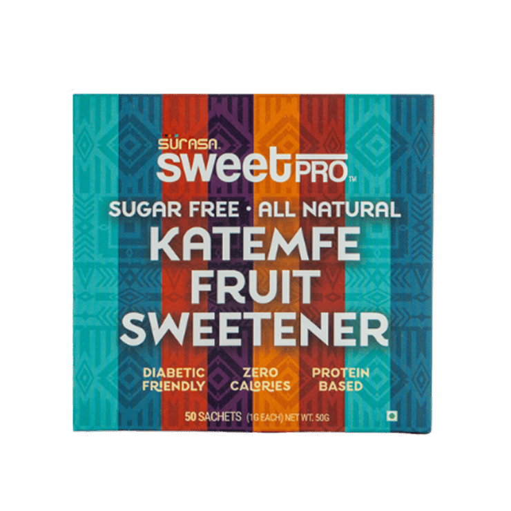 Surasa SweetPro 100% Natural Thaumatin Sweetener - 50 x 1 g