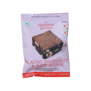 The Cinnamon Kitchen Cacao, Hazelnut & Date Fudge Brownie - 1 pack
