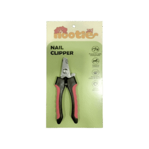 Nootie Pet Nail Clipper with Nail Filer (Red, Black) - 1 set