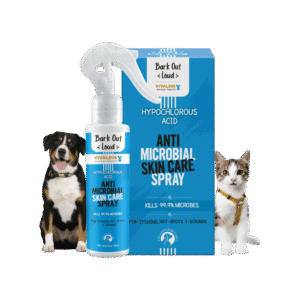 Bark Out Loud Anti Microbial Skin Care Pet Spray (for Dogs and Cats) - 100 ml
