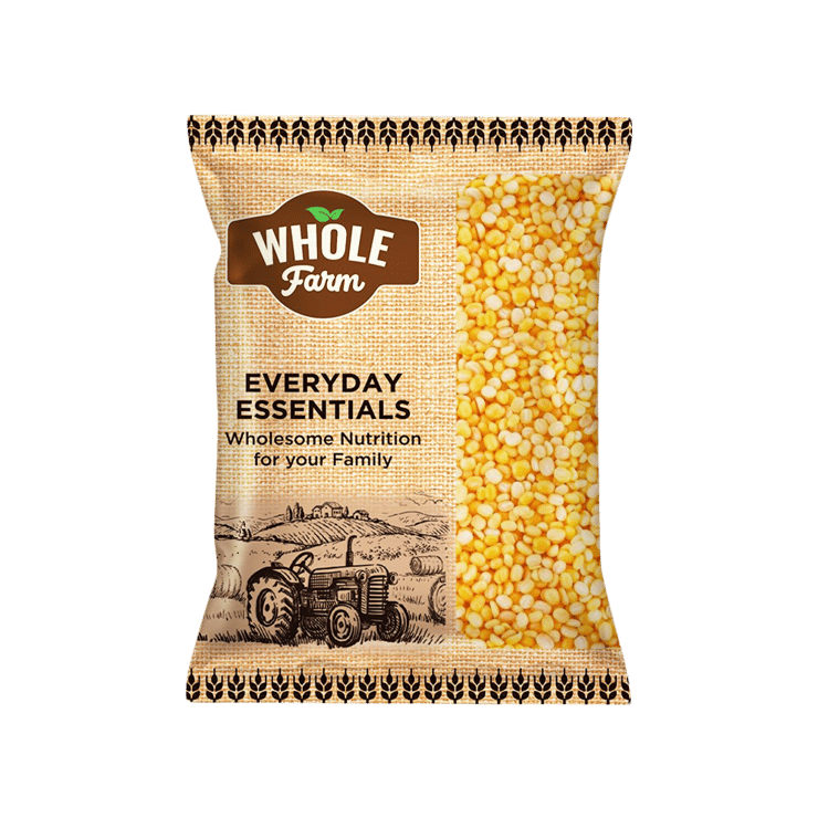 Whole Farm Premium Moong Dal (Dhuli) Yellow - 500 g
