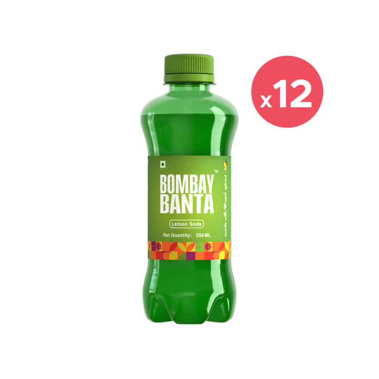 Bombay Banta Lemon Soda Pack of 12