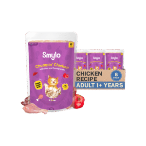 Smylo Adult Chompin' Chicken Wet Cat Food - 560 g