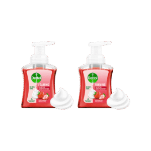 Dettol Strawberry Fragrance Foaming Handwash (250 ml) - Pack of 2 - 2 x 250 ml