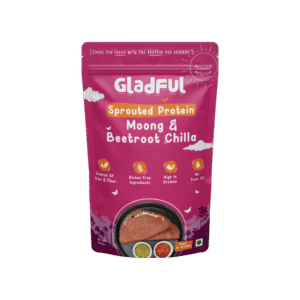Gladful Moong Beetroot Chilla Mix - 200 g