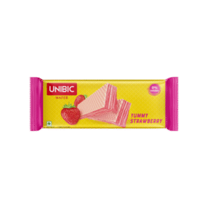 Unibic Yummy Strawberry Wafers - 60 g