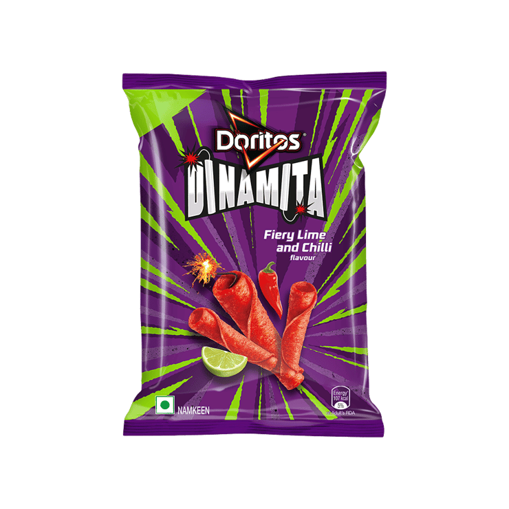 Doritos Dinamita Fiery Lime And Chilli Snack - 65.2 g