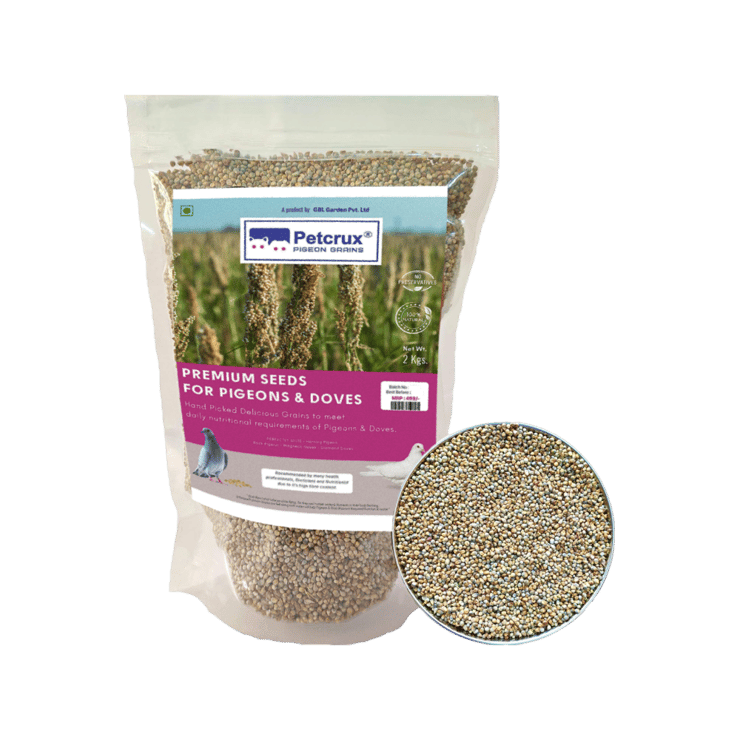 Petcrux Bajra Bird Food - 2 kg