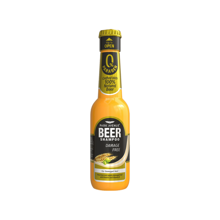 Park Avenue Damage Free Hair Beer Shampoo - 180 ml