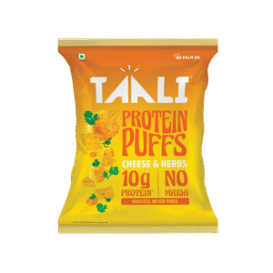 Taali Roasted Protein Puffs - Cheese Balls - 60 g