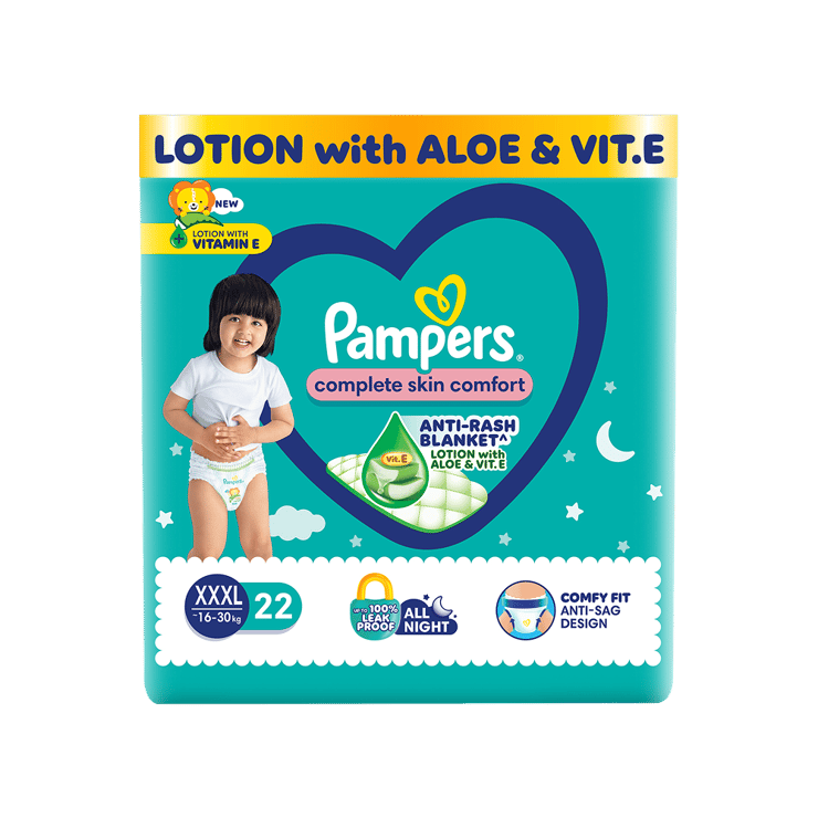 Pampers Baby Diaper (Pants, XXXL, 17+ kg)