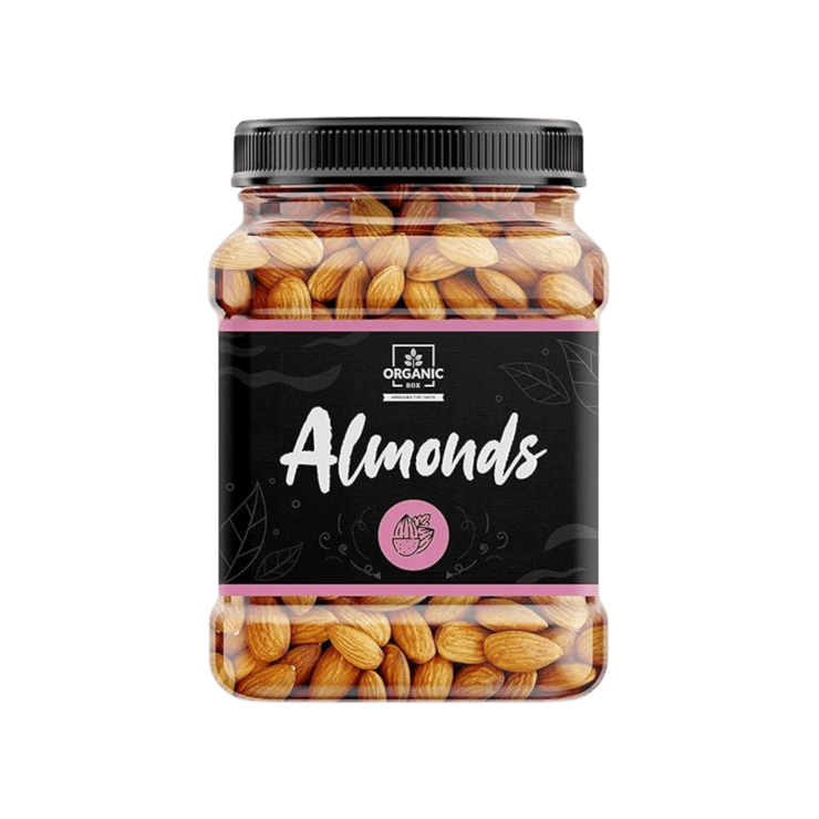 Organic Box Organic Almonds - 500 g