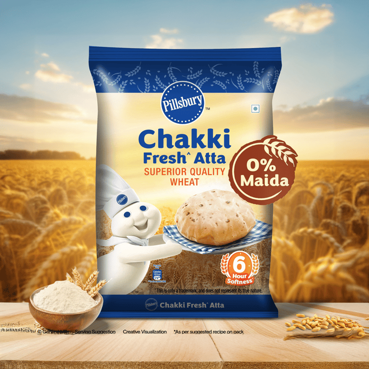 Pillsbury Chakki Fresh Atta - 10 kg