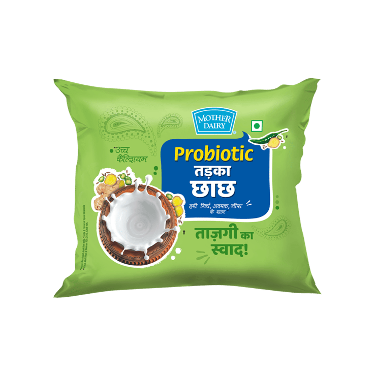 Mother Dairy Probiotic Tadka Salted Buttermilk