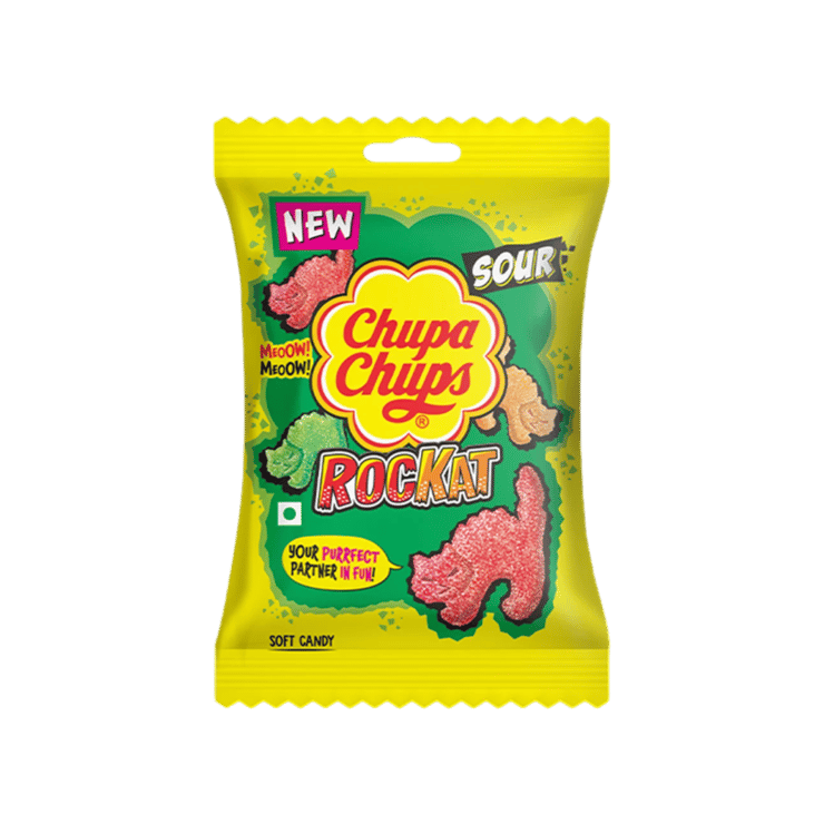 Chupa Chups Rockat Assorted Soft Candy - 93 g