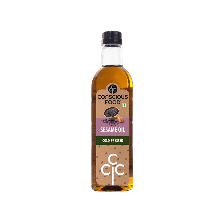 Conscious Food Cold Pressed Sesame Oil - 500 ml