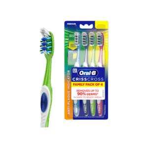 Oral-B Criss Cross Toothbrush - 1 pack (4 pieces)