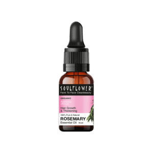 Soulflower Rosemary Essential Oil for Hair Growth - 15 ml