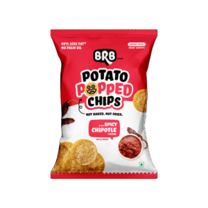 BRB Potato Popped Chips (Spicy Chipotle Flavour) - 48 g