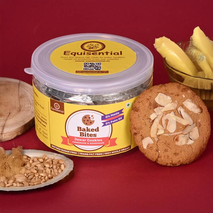 Equisential Jowar Cookies