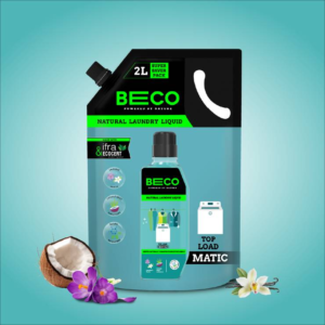 Beco Natural Top Load Liquid Detergent Refill Pack (Lavender & Vanilla) - 2 ltr