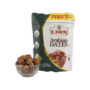 Lion Arabian Dates - Buy 1 Get 1 Free (Laal Khajur) - 2 x 500 g