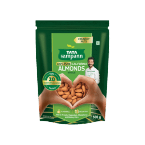 Tata Sampann Pure California Almonds (Hirave Badam) - 500 g