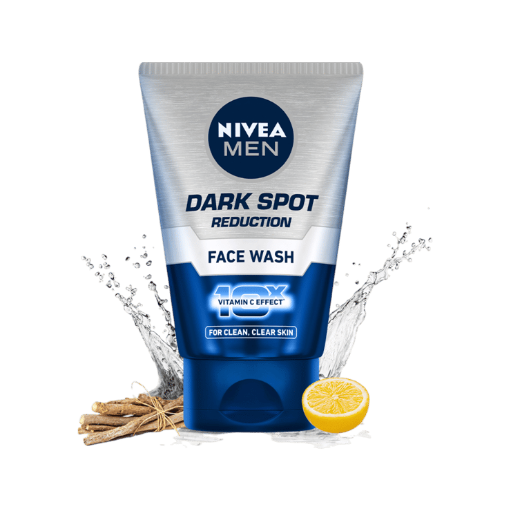 Nivea Men Dark Spot Reduction 10x Face Wash 100 g - 100 g
