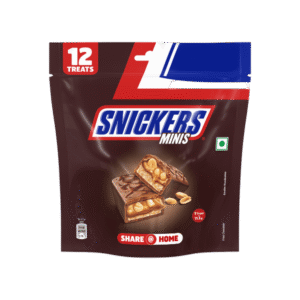 Snickers Nougat & Caramel Miniatures Filled Bar Chocolate Pack - 138 g