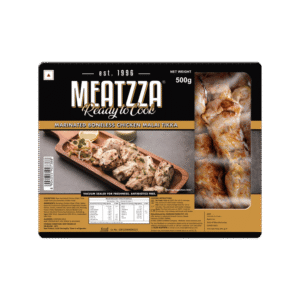 Meatzza Marinated Boneless Malai Chicken Tikka - 500 g