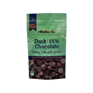 Choko La 55% Dark Chocolate Buttons - 250 g