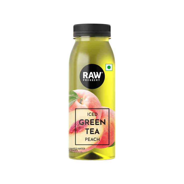 Raw Pressery Iced Green Tea (Peach)