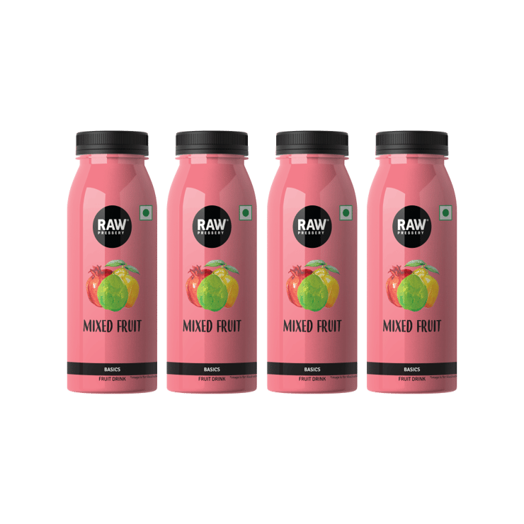 Raw Pressery Mixed Fruit Juice - Pack of 4