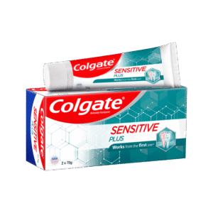 Colgate Sensitive Plus Toothpaste - 1 pack (2 x 70 g)