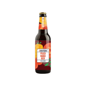 3 Sisters Non-Alcoholic Beer Peach Mango