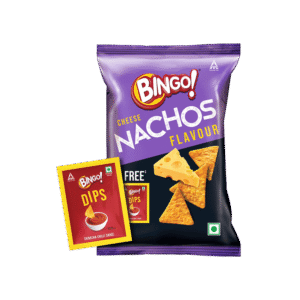 Bingo Cheese Nachos with Free Dip - 80 g
