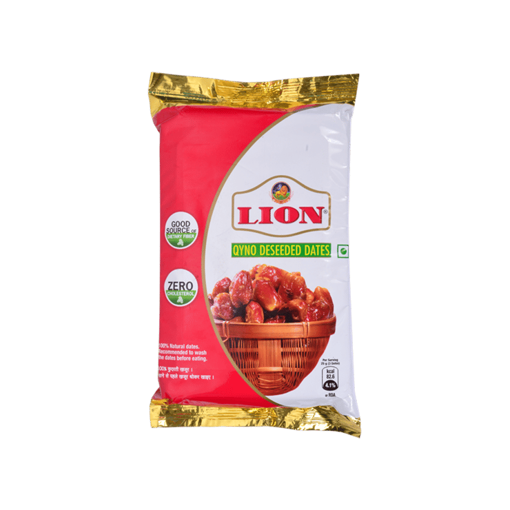 Lion Refill Deseeded Dates (Laal Khajur) - 500 g