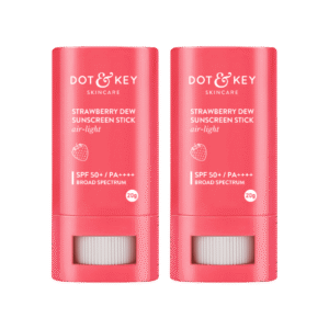 Dot & Key Strawberry Dew Sunscreen Stick (SPF 50+ PA++++) - Pack of 2 - 2 x 20 g