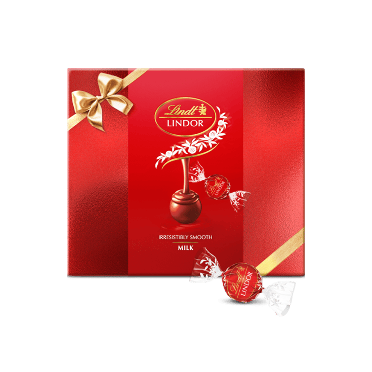 Lindt Lindor Milk Chocolate Gift Pack - 75 g