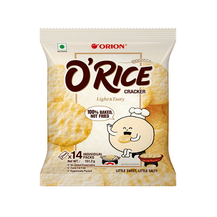 Orion Light & Tasty O'Rice Crackers