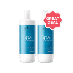 Schwarzkopf Professional Spa Essence Nourishing Shampoo +  Spa Essence Nourishing Hair Conditioner Combo - 1000 ml + 1000 ml
