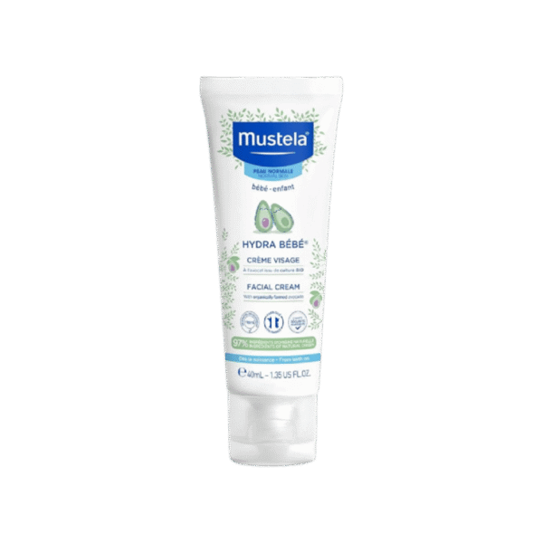 Mustela Baby Nourishing Facial Cream for Long-Lasting Hydration