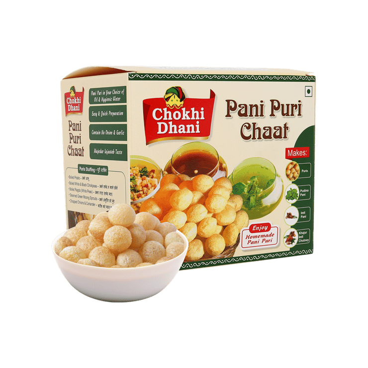 Chokhi Dhani Ready to Cook Pani Puri Chaat - 220 g