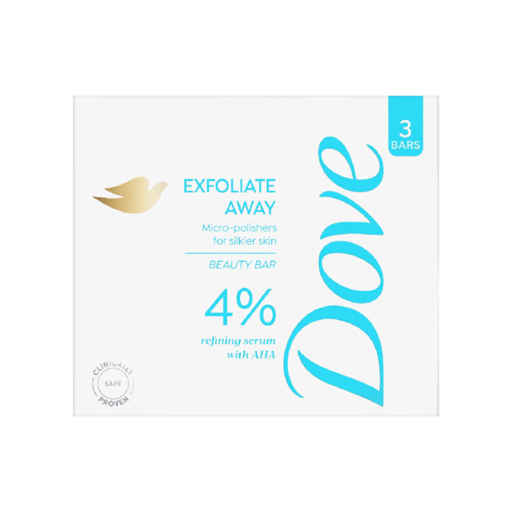 Dove 4% Refining Serum Soap - 1 pack (3 pieces)