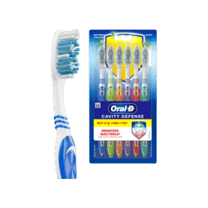 Oral-B Cavity Defense Bacterial Fighter Toothbrush (Soft - Pack of 6) - 6 units